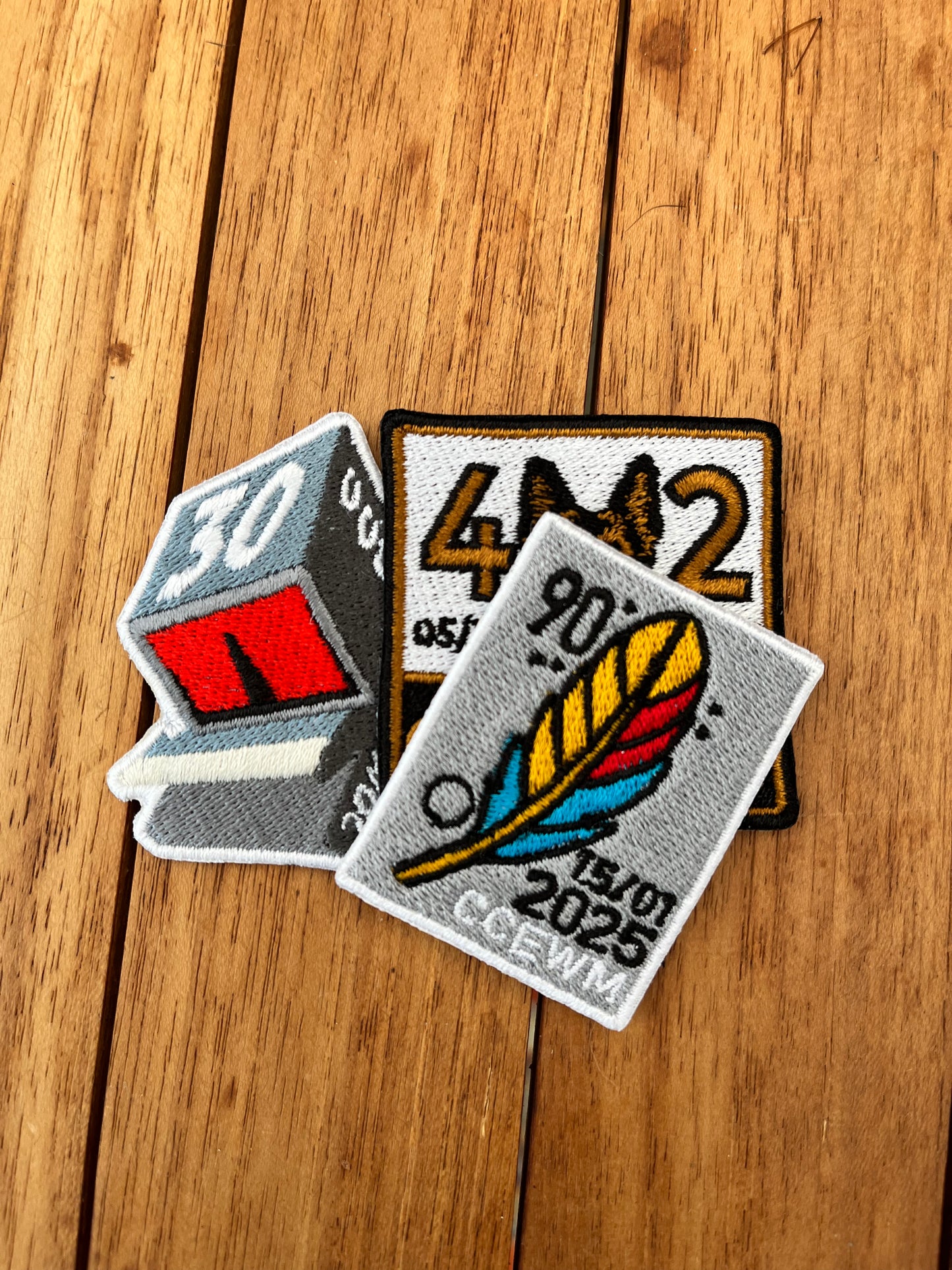 “30”, “42” & “90” patch bundle